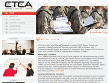 Tablet Screenshot of ctca.com